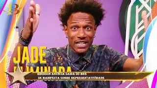 Rhudson anuncia sa&iacute;da do BBB  se manifesta sobre representatividade