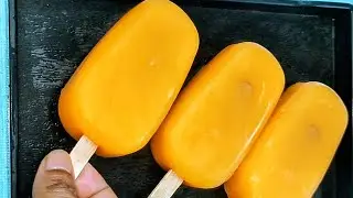 ট্যাং দিয়ে সহজেই অরেঞ্জ আইচক্রিম | The world's Easiest Ice Cream with Tang Powder