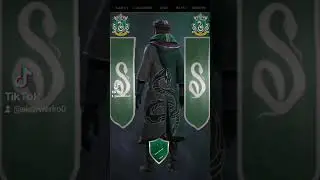 Slytherin outfits 🐍 Hogwarts legacy gaming