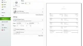 63 - Work with the predefined reports