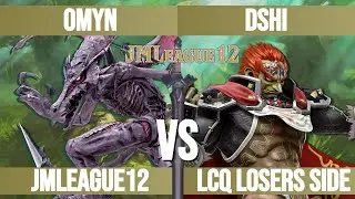 omyn (Diddy Kong, Young Link, Ridley) vs dshi (Ganondorf) - JMLeague12 LCQ Losers Side