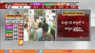 TS Municipal Poll Results 2020: Live Updates From Nizamabad | iNews
