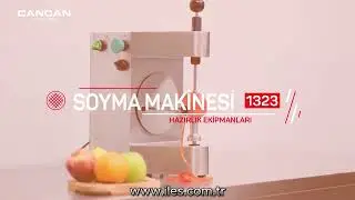 Cancan Sebze Meyve Soyma Makinesi | Hızlı, Standart ve Profesyonel Soyma