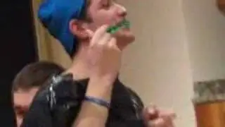 The wrong way to brush your teeth