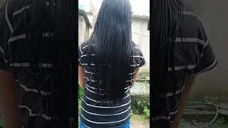 hair combing &water💧💦 scrub ❤queen hair