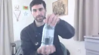 water bottle crush