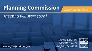 Fairfield Planning Commission - November 8, 2023