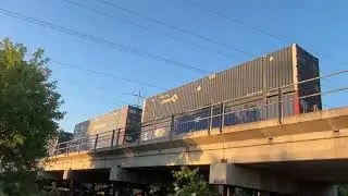 Union Pacific Intermodal (3 Locomotives Leading)