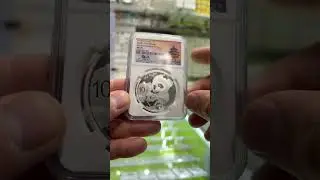 2019(S) China Silver Panda 10Y NGC MS70 First Releases Struck at Shanghai Mint