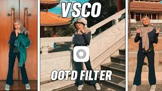 VSCO TUTORIAL | Edit Photos of the Latest OOTD Selebgram VSCO X # 01