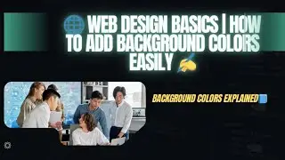 Background Color in Web Design | Tips & Tricks 💡