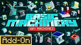 Basic Machinery | Minecraft Marketplace Addon | ALL Machines Guide