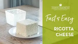 (The EASIEST Recipe) Ricotta Cheese at Home!