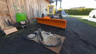 Dodatkowy siłownik# rozdzielacz#hydraulika# obrotu pługa#Maszyny rolnicze AGROL#Ursus C-330#