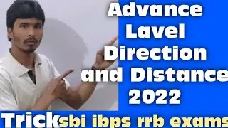 Basic to Advanced Direction and Distance (दिशा और दुरी)  #sbi #ibps