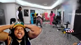 *DUKE DENNIS TREACHING KAI CENAT AND RAKAI HOW TO BACKFLIP* AYEJAYGANG REACTION