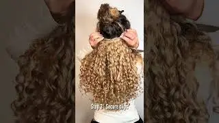 How to apply Bebonia Curly Slip-On Hair Extensions