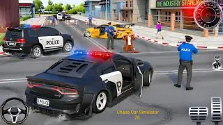 Police Car Chase Simulator 3D - Real Cop Cars Driving Multi-Storey - Android GamePlay