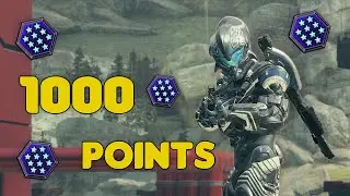 THE 1000 POINT GAMEPLAY - Halo 5 Infection