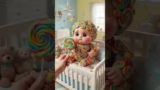 Candy Baby 😍😘 #ai #duet #cartoon #cute #animation  #shortvideo