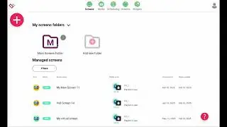 Effortless Screen Management with Master Folders!