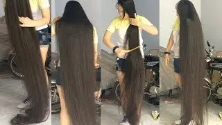 RealRapunzels - Beyond floor length hair play trailer