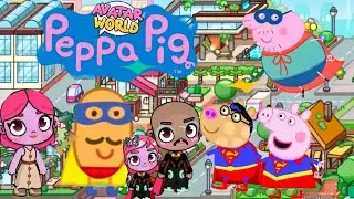 Peppa Pig In Avatar World/Superhero Party/Avatar Daily