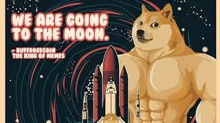 Buff Doge Coin! The hyper deflationary coin paying 5% reflections direct to your wallet.
