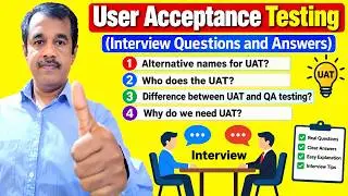 uat testing(user acceptance) interview questions and answers | testingshala
