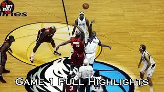 Heat vs Mavericks Game 1 Full Highlights | 2006 NBA Finals | FastBreakFeed