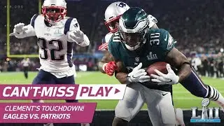 Nick Foles Drops Perfect TD Dime to Corey Clement! | Can't-Miss Play | Super Bowl LII