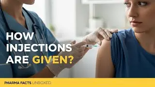 How Injections Are Given? | Step-by-Step Injection Procedure Explained | IM, IV, SC । #injection 