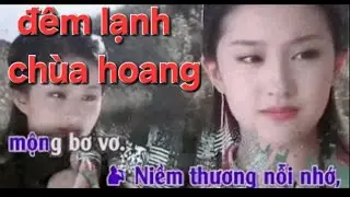 Đêm lạnh chùa hoang karaoke thiếu giọng nam 