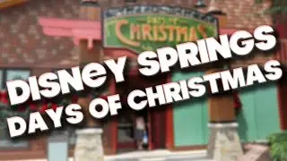 DAYS OF CHRISTMAS - DISNEY SPRINGS