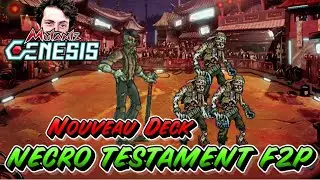 DECK NECRO TESTAMENT F2P (des sacrifices qui font mal) - Mutants Genesis Fr