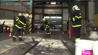 Tactical Training of the Fire Brigade Karvina and the Czech Red Cross Karvina