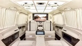 The most luxurious VIP Limousin Business luxus Van in the world