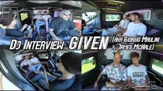 Given (aka James McHale & Giorgio Maulini) Into the Van // TECHNO DJ INTERVIEW