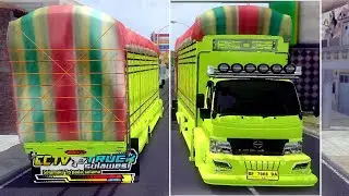 HINO DUTRO EURO 2 STYLE SULAWESI TERPAL GAYOR‼️BISA DIBAWA OLENG&sup2;
