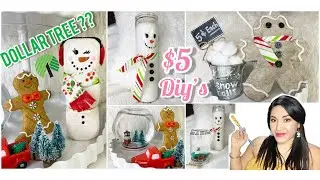 Christmas DIY&rsquo;s under $5! - 5 Crafts for the Holidays using @dollartree items!