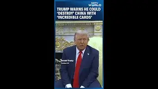 US Can Destroy China: Trump Warns China Of 200% Tariffs Over Ban On Magnet Exports
