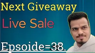 Next Giveaway full Detail Live Sale Use Full video @TechnicalwithPraahant