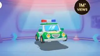 Baby Panda Police Car Patrol! 🚓💨 Satisfying ASMR Gameplay