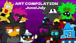 Art Compilation June/July / AngryBirds, Pacman, Ect...