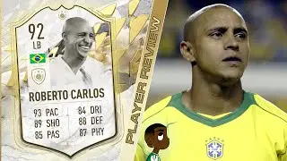 🔥 LA MEJOR OPCION PARA ICON SWAPS 3!! - ROBERTO CARLOS MOMENTS PLAYER REVIEW FIFA 22