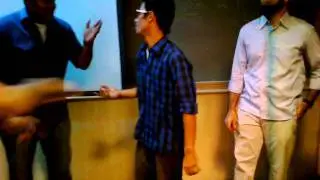 Raging at AIDM by Naushad Ali Irfan