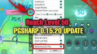 😳NEW PGSHARP UPDATE - VIRTUAL GO PLUS FEATURE ★ Catch Pokemons & Spin Pokestops Automatically!