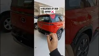 4 negatives of tata sierra ❌️ #shorts #trending #ytshorts #automobile #tatasierra2025