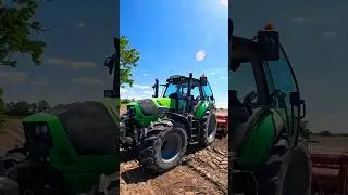 Deutz Fahr s&aacute;rgar&eacute;pa vet&eacute;s 🥕 #farming