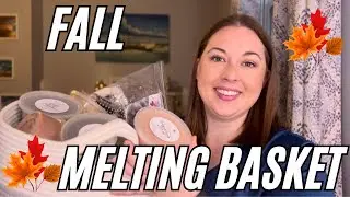 FALL MELTING BASKET ~ Teddy Bee's & Second and Spruce Fall Favorites